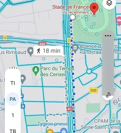 Superbe T2, Paris, Stade De France, Wifi, Parking